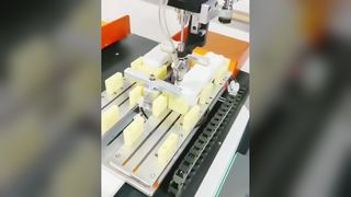 equipo de tornillo de estación dual de cabeza única